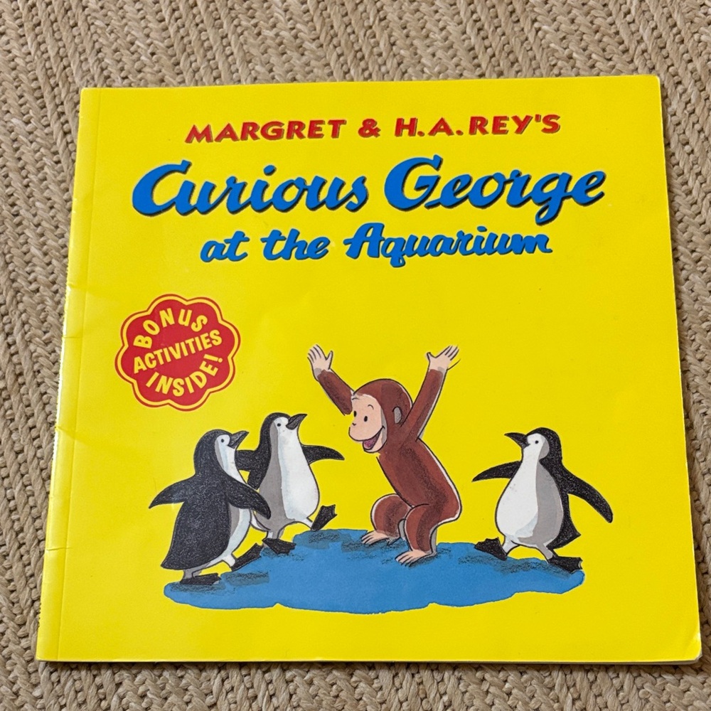 Curious George at the Aquarium Children’s Book